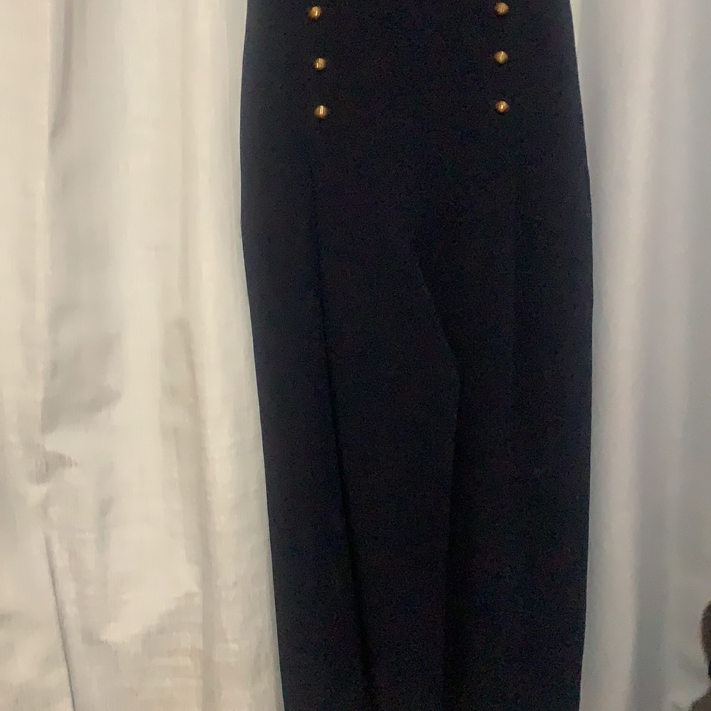 Zara Basic Navy Jumpsuit - image 8